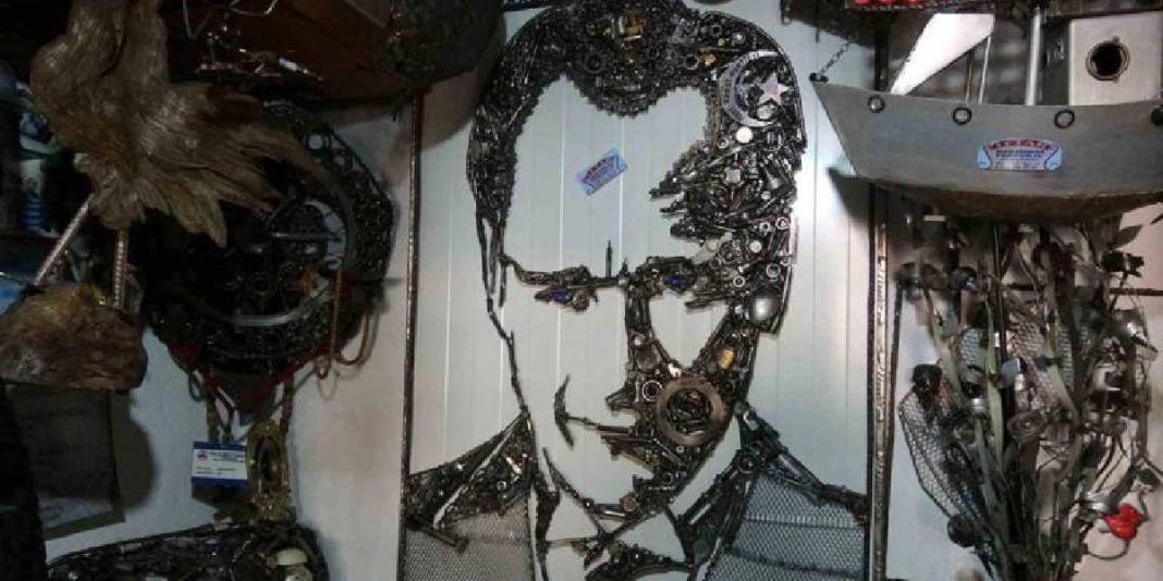 Doğayı koruyor, eserleriyle hayranlık oluşturuyor! Atıklardan sanata yolculuk 1